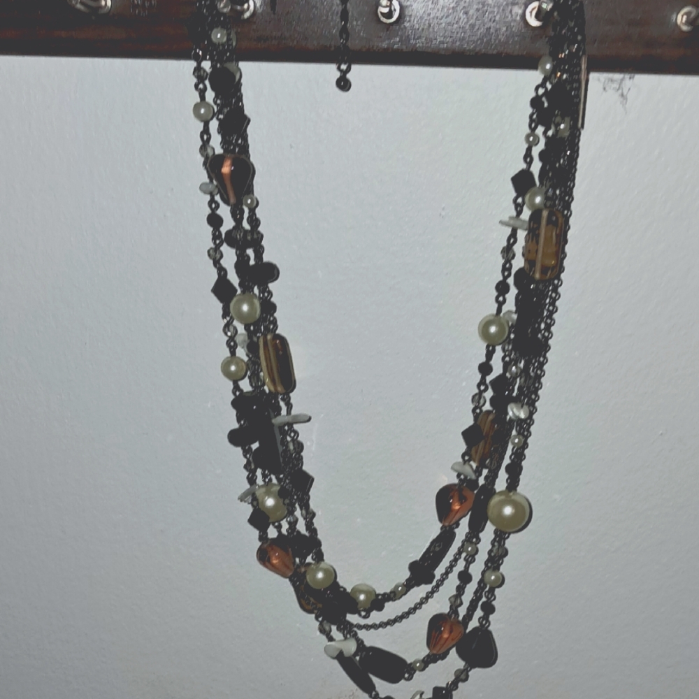 NWT LiaSophia Multistrand Necklace